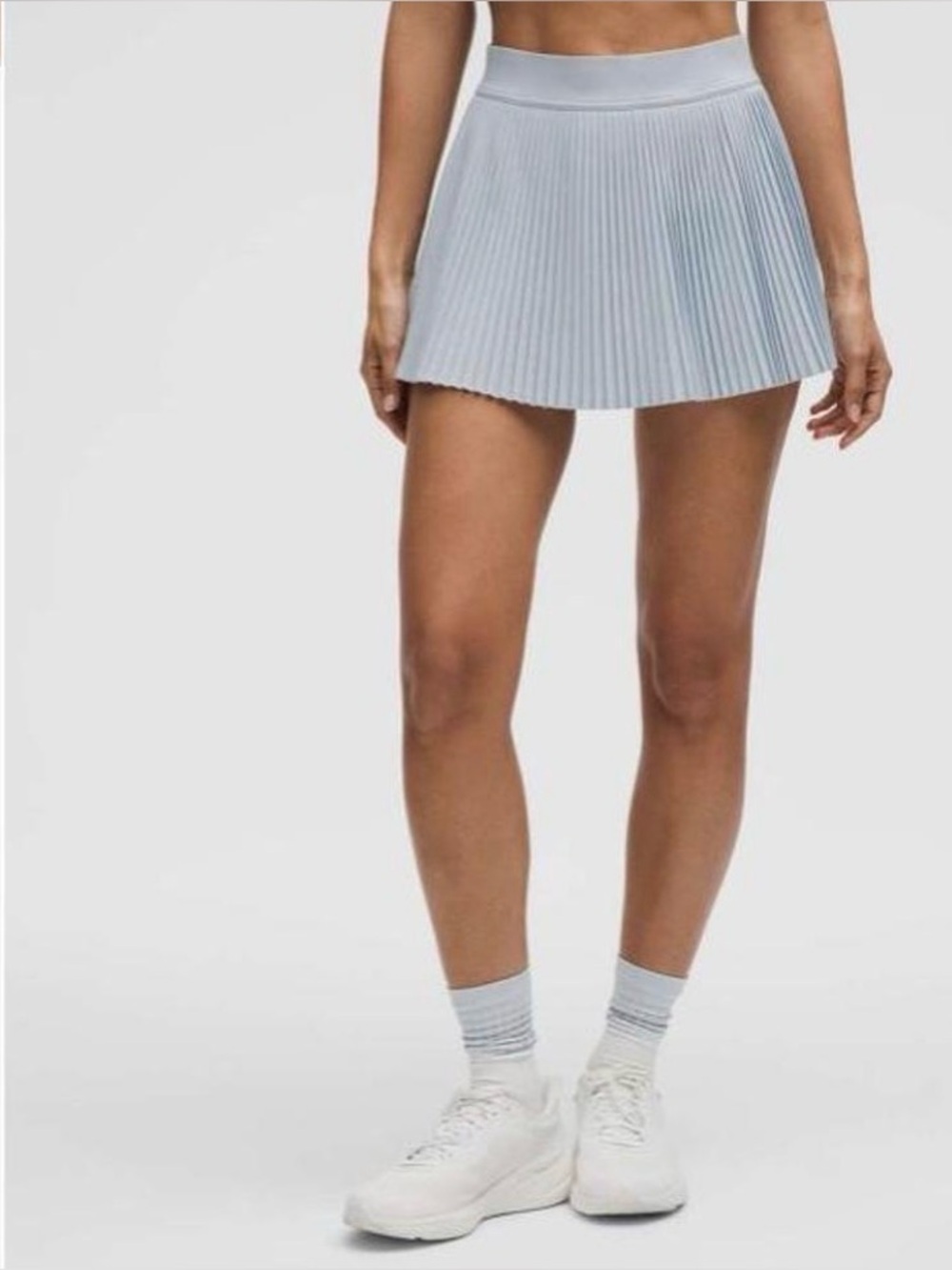 Repleat Pleated HR Tennis Skirt Lululemon Size 4 Light Blue